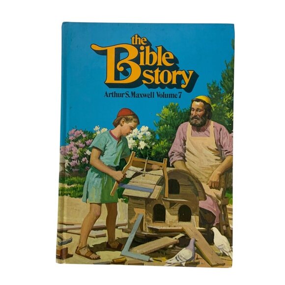 The Bible Story Volume 7 By Arthur S Maxwell Illustrated Hardcover Book 1975 - Picture 1 of 9